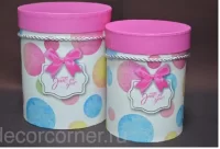 Коробка К0445  D 12.5см  - фото