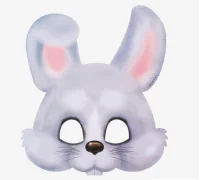 Маска карнавальная «Зайка», 603051  - фото