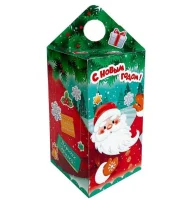 Новог.коробка "Подарки Деда Мороза" ХЭК до 500 гр арт. 1647P-01  - фото