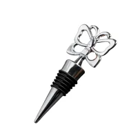 Пробка для бутылки «Бабочка», 10,5 см Серебро - фото