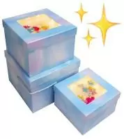 Коробка S840 19*12*19см  - фото