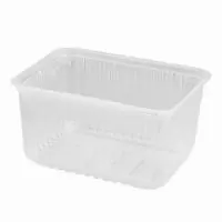 Контейнер РР 1500мл 1/50 (179*132) прозрачный Прозрачный - фото