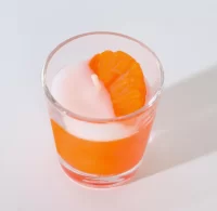 Свеча-десерт Aromantique "Цитрусовый мусс" 60гр, арт. АМ40604 Желтый - фото