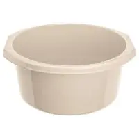 Таз 11л, цвет МИКС, голубой / бежевый  Разноцветный - фото