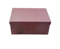 Коробка К565 25*33*13 Розовый - фото