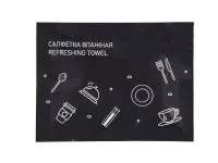 Салфетка влажная "Чёрный лимон" 80*60 1/1250 Белый - фото