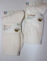 Носки женские TURKAN молочные (шерсть ламы) р.36-41 арт.6119 Молочный - фото