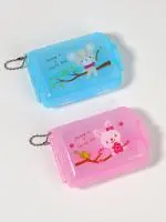 Таблетница с цепочкой ONLITOP, 7 секций, цвет МИКС, 261932 Микс - фото