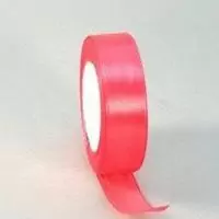 Лента тканная атласная 12мм*25Y Красная, арт. F014-12/26  - фото