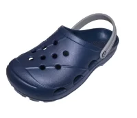 Сабо мужские "Ола" фиолетово-синий/дымчатый серый, 42 размер, арт. СБ-503 Фиолетовый - фото