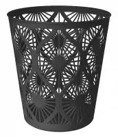Корзина для бумаг 10л черный, арт. 431298313 Черный - фото