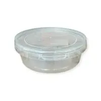 Комплект Банка-шайба 500мл прозр+ Крышка д/банки  D-140мм Прозрачный - фото