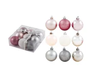 Набор шаров "Жемчуг", 9 шт.6 см арт. 001274  - фото