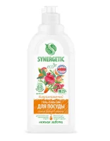 Гель-бальзам д/мытья посуды и детских игрушек 0,5л "Synergetic" Сочный гранат и абрикос (14) 103063  - фото