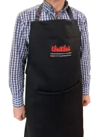 Фартук ткань с огнестойкой пропиткой Proban пл.430г/м Черный - фото