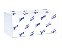 Полотенца бум. Protissue V слож. 2-сл, 22*21см, целлюлоза, сист Tork H3, арт. С197 Белый - фото