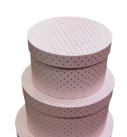 Коробк К602 d14 h8 Розовый - фото