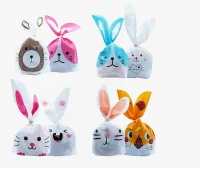 Пакет забавные зверюшки 13.5*22cm микс 1 штука Микс - фото