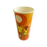 Стакан бумажный 550мл для холодного 5 шт  - фото