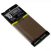 Бумага тишью 51*66см 498 Коричневый в листах 17гр 10листов/уп, РТQ498 Коричневый - фото