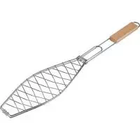 Решетка д/барбекю 13х35см рыба LG3207U  - фото