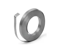 Лента стяжная металлическая 20мм*0,5мм*~1088м (87кг) Серебро - фото