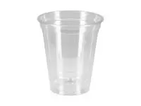 Стакан 0,3 прозрачный ПЭТ - шейкер Стандарт 1/50 Прозрачный - фото