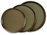 Поднос GASTRORAG 1400PT с нескользящим покрытием d35,5 Коричневый - фото