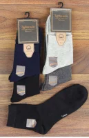 Носки мужские TURKAN однотон. классика, 9125  - фото