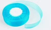 Лента тканная органза 12мм*25Y Голубой, арт. F014J-12/21 Голубой - фото