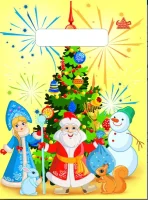 ТЦ100штСумка-пакет 19*25 прор.ручкой Новый год  - фото