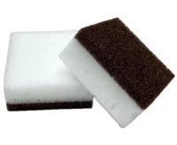 Губка для посуды НеоКокос, 7,5х7,5х3 см, 2шт, арт. 16334  - фото