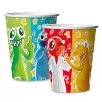 Стаканы (250 мл) Радужные друзья, 6 шт., арт. 77439 Дон Баллон  - фото