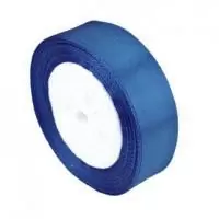 Лента тканная органза Синий 25мм*50Y, арт. F014-46/1040-25 Синий - фото