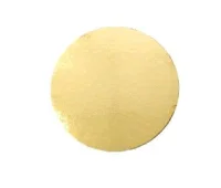 Подложка d300мм золото 0,8мм 1/10 Золотой - фото