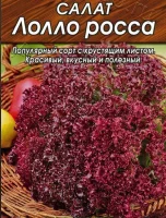 салат Лолло Росса (листовой) (Евро, 0,5)  - фото