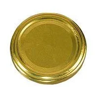 Крышка винтовая д.58 мм. золото Золотой - фото