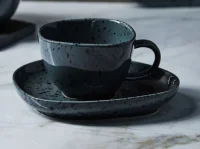 Набор чайный Ivlev Chef Оникс 2пр, 250мл, 15см, фарфор арт. 816-359  - фото