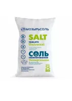 Соль таблетированная в п/п мешках по 25 кг Белый - фото