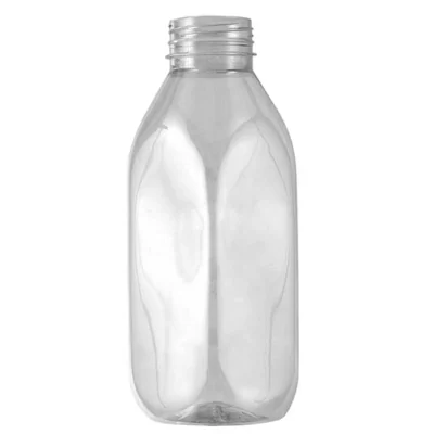 Бутылка 1л проз квардр 38mm (1/50), арт. 02-047  - фото
