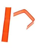 Клип лента 5см красная 1/500 Красный - фото