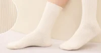 Носки женские TURKAN молочные (шерсть ламы) р.36-41 арт.6120 Молочный - фото