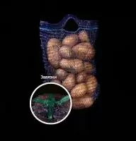 Мешок сетчатый 30*47 фиолетовый (сетка овощная) 1/100 Фиолетовый - фото