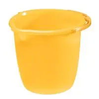 Ведро 10л (желтый) Желтый - фото