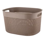 Корзина для хранения OSLO 18л шоколадный мокко, арт. PT135310015  - фото