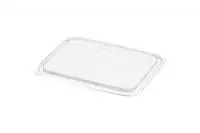 Крышка Р186*132 п/п 1/25 ДП (для контейнера 186*132) прозрачная Прозрачный - фото