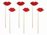 Набор для фотобутофории «Губки», 6шт/упак, KNP7 Красный - фото