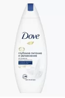 Гель для душа ДАВ Глубокое питание и увлажнение/Забота 250мл Белый - фото