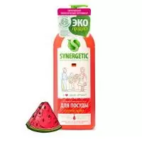 Гель для мытья посуды "Synergetic" 1л Арбуз, арт. 103104/8  - фото