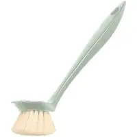 Щетка для посуды "Greenland" с прямой ручкой (зеленый флэк), арт. 221223618/04  - фото